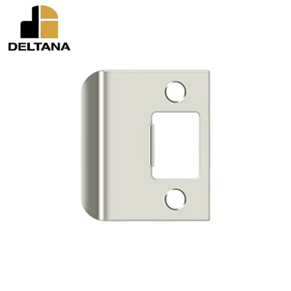 Deltana - Extended Lip Strike Plate - 2-1/4" x 2"- 2-1/4" Base Width - Optional Finish