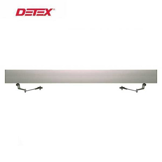 Detex - DTX-AO19-2x75.5xPUSHxAL - Automatic Door Operator - Low Energy - Double Door PUSH - Heavy Duty - 3' - Clear