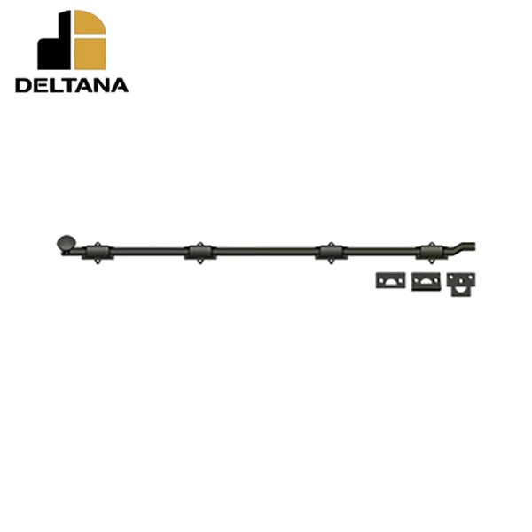 Deltana - 42" Surface Bolt w/ Offet - Heavy Duty - Optional Finish