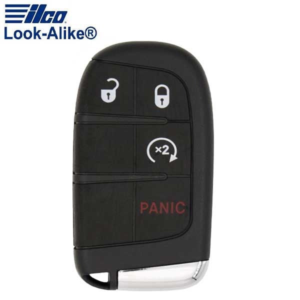 2017-2023 Jeep Compass / 4-Button Smart Key / PN: 68250337AB / M3N-40821302 (AFTERMARKET)