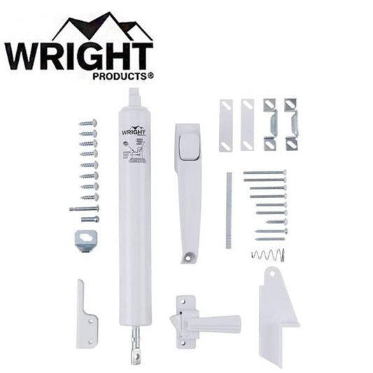 Wright - V1033 - Closer Latch Combo Kit - 90° Opening - Screen / Storm Doors - Optional Finish