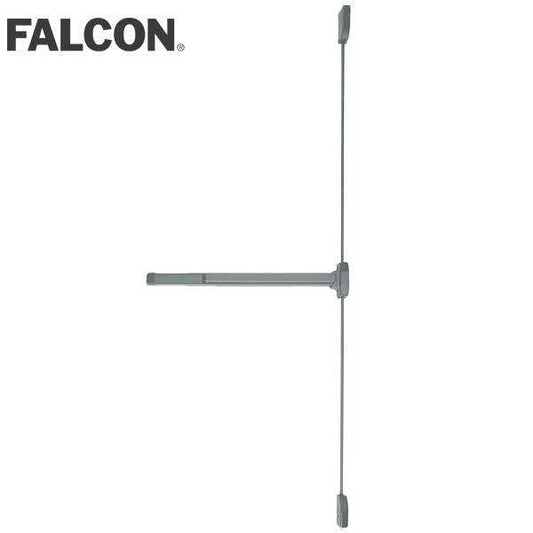 Falcon - 19-V-EO SP28 3FT-R - Surface Vertical Rod Exit Device - 36" - SP28 - Powder Coated Aluminum - RHR