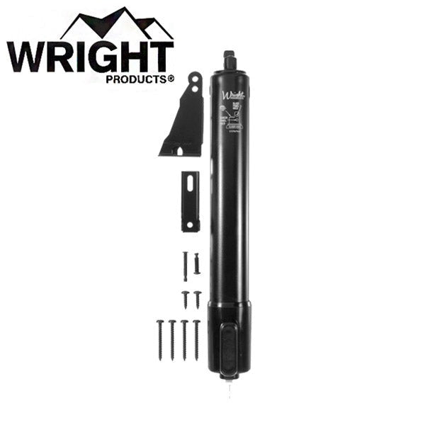 Wright - V2012 - Heavy Duty - Pneumatic Screen and Door Closer - Out Swinging - Security Doors - EZ-HOLD - Optional Finish