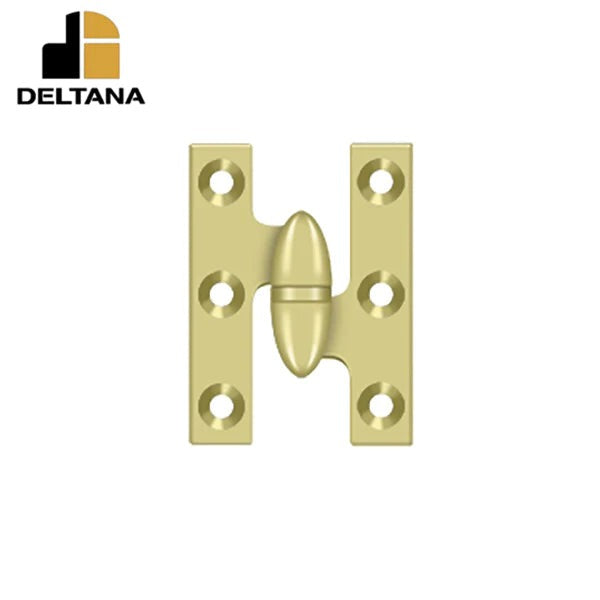 Deltana - 2" x 1-1/2" Hinge - Right Handed - Optional Finish