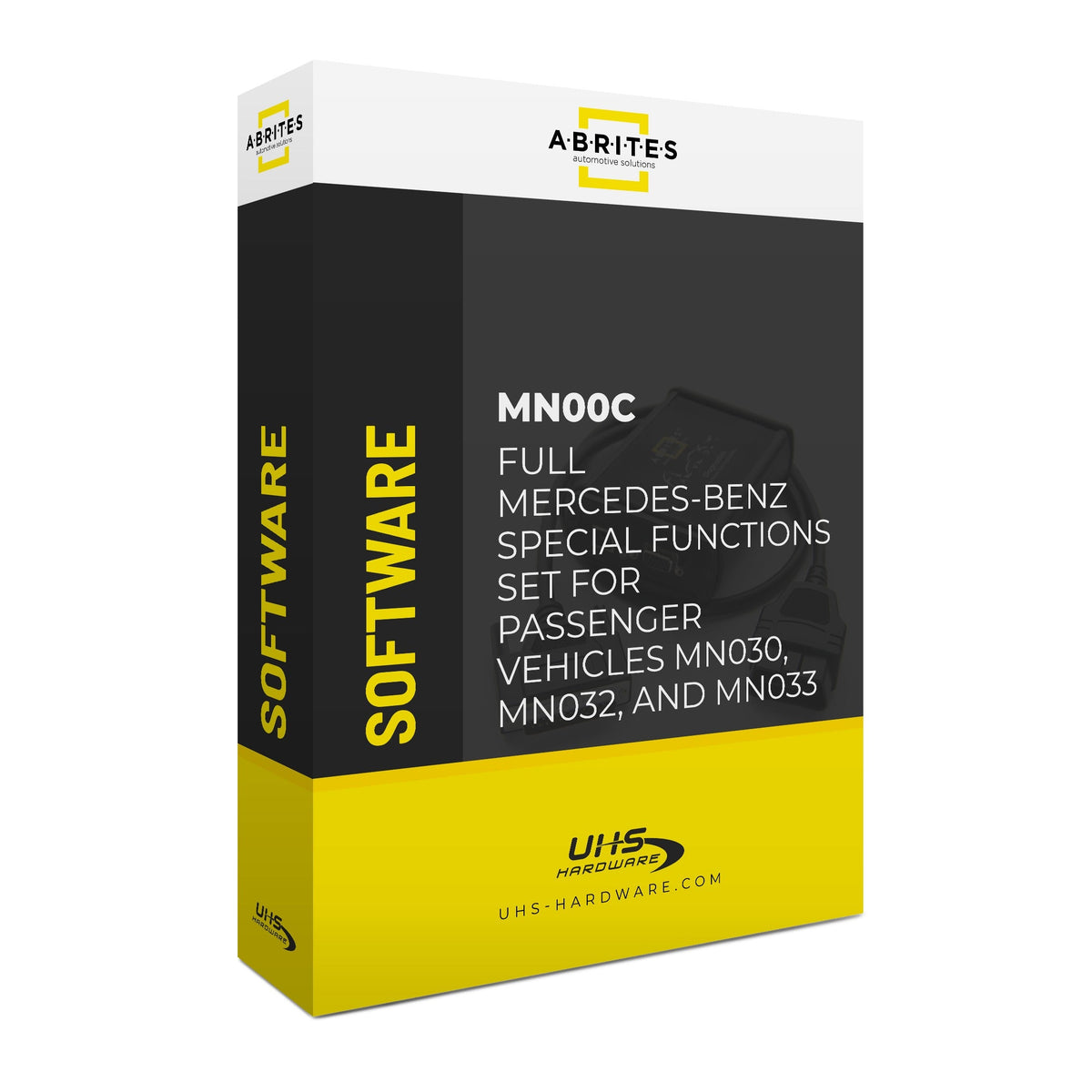 ABRITES - AVDI - MN00C - Full Mercedes-Benz special functions set for passenger vehicles MN030, MN032, and MN033