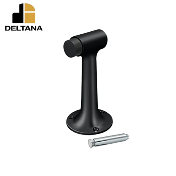 Deltana - Floor Mount - 6" Bumper - Heavy Duty - Solid Brass - Optional Finish