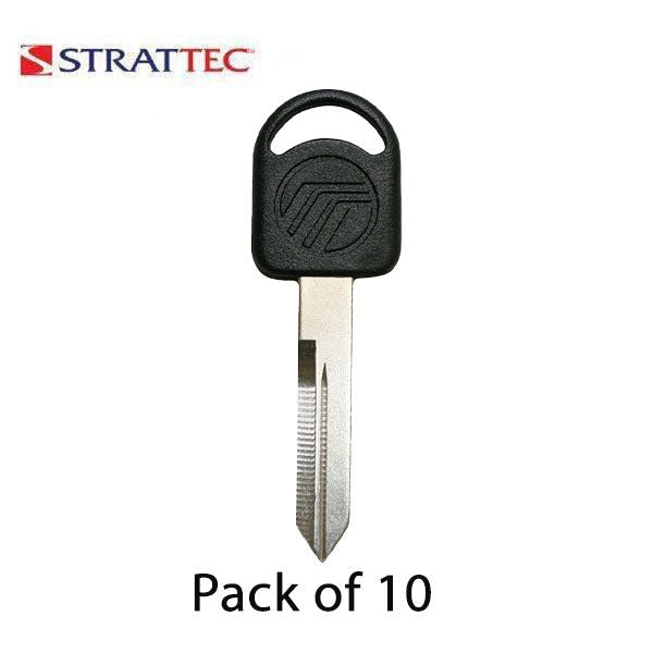 Ford / Lincoln / Mercury H75-P / 597037 Mechanical Plastic Head Key (Strattec) (Pack Of 10)