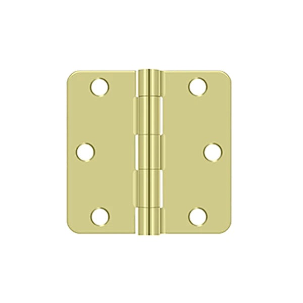 Deltana - 3" x 3" x 1/4" Radius Hinge - Optional Finish