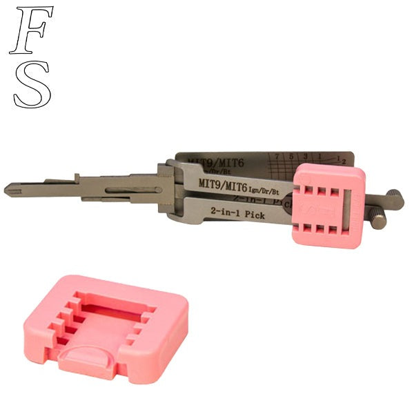 Finger Saver - Thumb Brace Support for Original Lishi Pick Tools - Pink