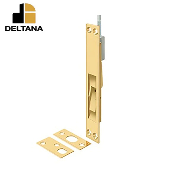 Deltana - Extension Flush Bolt - Solid Brass - 39" Rod Extension - Optional Finish