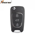 Xhorse / XKHY22EN / Hyundai Style / 3-Button Universal Remote Flip Key / For VVDI Key Tool (Wired)