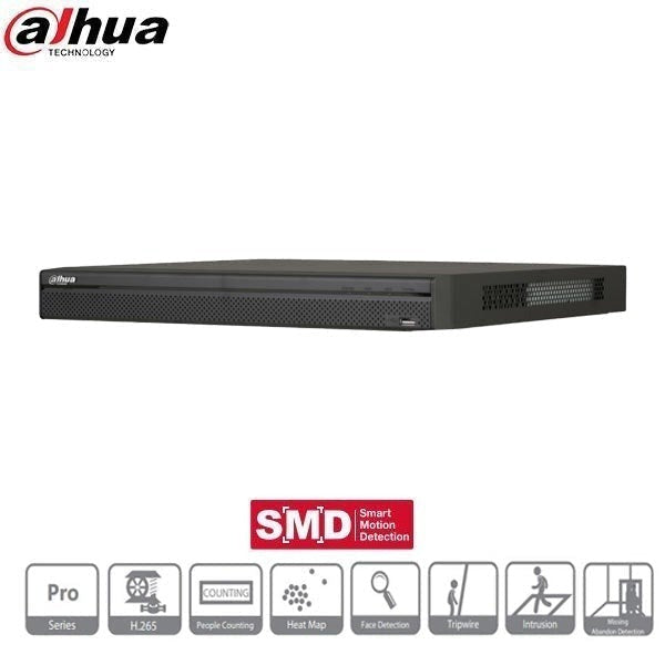 Dahua / 16 Channel / 12MP / ePOE NVR / 4 SATA / No HDD / DH-N54B3P