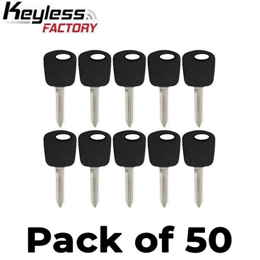50 x H74 / H86 Ford Mazda Lincoln Transponder Key (4D60 Chip) (AFTERMARKET) (Bundle of 50)
