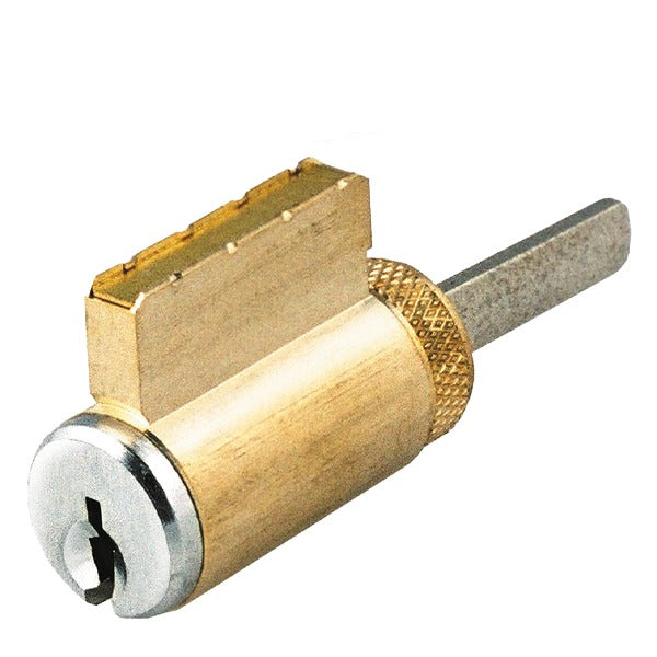 GMS KIK Cylinder w/ Multi-Tailpiece - 6-Pin - 0-Bitted - US26D - Satin Chrome