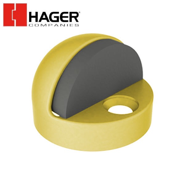 Hager - 243F - High Dome Floor Stop - Optional Finish