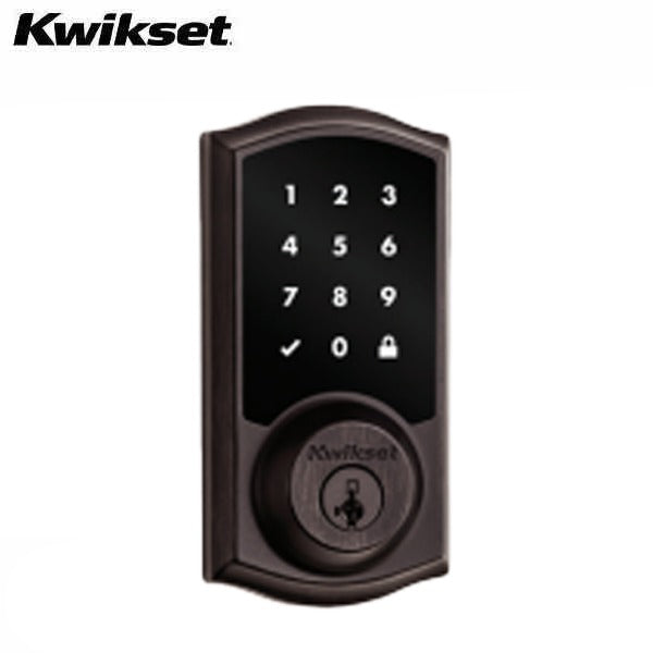 Kwikset - 99180-002 - 918 Smart Lock - HomeConnect - Traditional Electronic Deadbolt With Z-Wave 700 Technology - Venetian Bronze