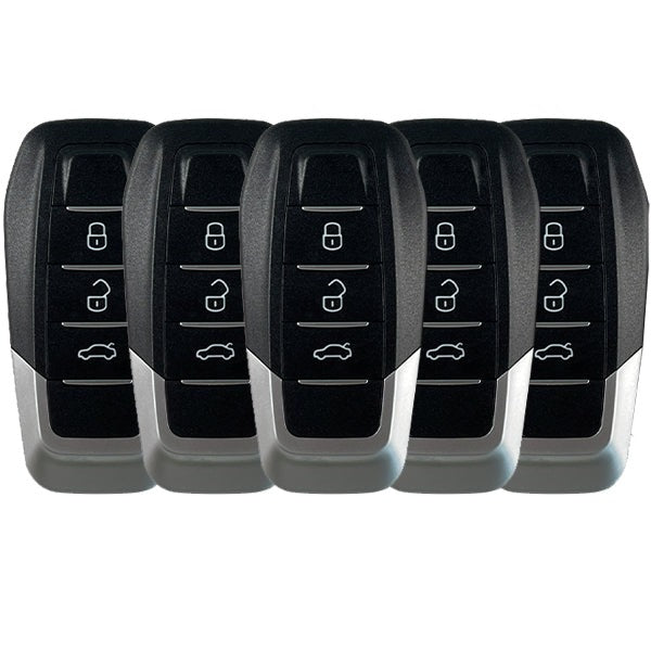 5 x Xhorse - XKFEF1EN / 3-Button Universal Remote Key for VVDI Key Tool (Wired) (Pack of 5)