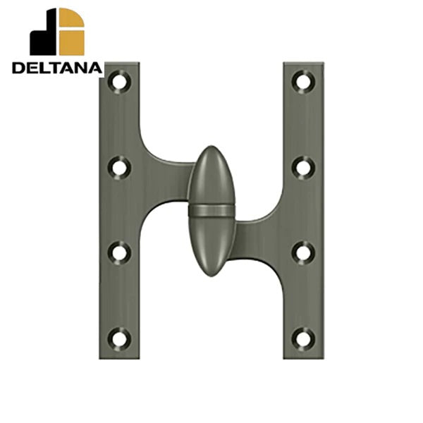Deltana - 6" x 4-1/2" Hinge - Right Handed - Optional Finish