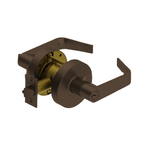Hager - 2553 - Lever - Entry - 2-3/4" - Optional Finish - Optional Lever - Optional Keyway