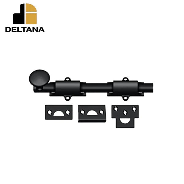 Deltana - 8" Surface Bolt - Heavy Duty - Optional Finish