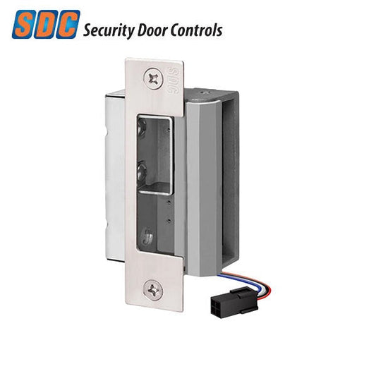 SDC - 55-EU - Electrified Universal Strike - Fail Safe / Fail Secure - 12/24VDC - Satin Stainless Steel - Grade 1