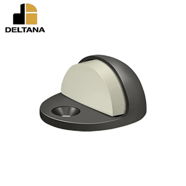Deltana - Dome Stop Low Profile - Solid Brass - Optional Finish