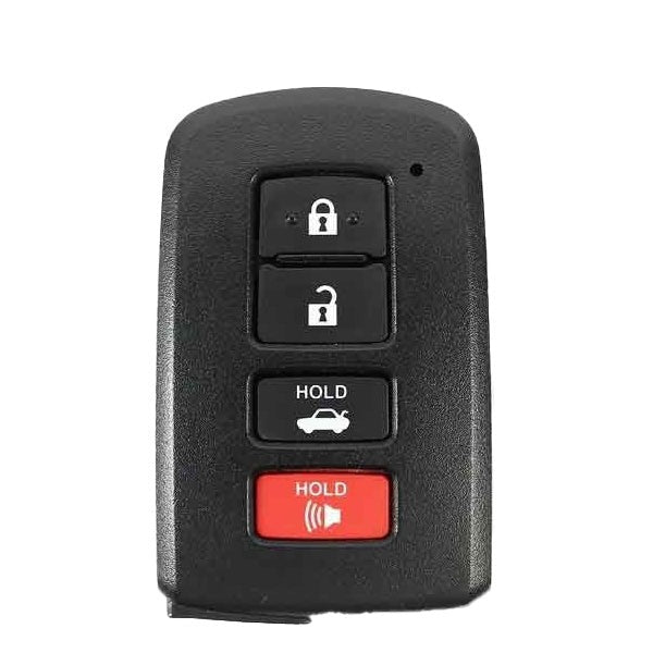 2012-2020 Toyota / 4-Button Smart Key / PN: 89904-06140 / HYQ14FBA-0020 (OEM Recase)