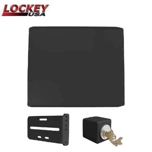 Lockey - PS50 - Standard Panic Shield Safety Kit - With Keyed Gate Box - Black