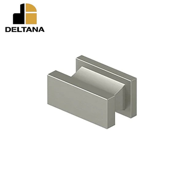Deltana - Contemporary Knob - Anvil - 3/4" x 1-1/2" x 7/8" - Optional Finish