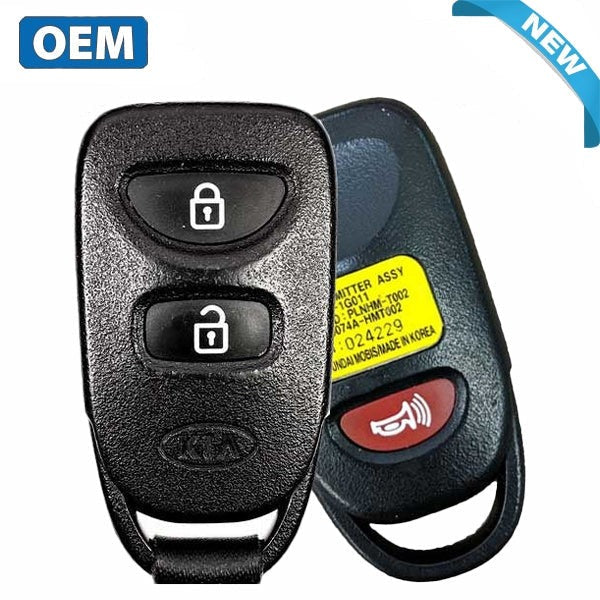 2007-2010 Kia Rio Rio5 / 3-Button Keyless Entry Remote / PN: 95430-1G011 / PLNHM-T002 (OEM)