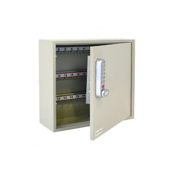 CodeLocks - Key Secure Hook Padlock Cabinet w/ KL1200 - Portable - IP54 - Heavy Duty - Keyless Access - Private & Public Function - Master & User - 50 Keys