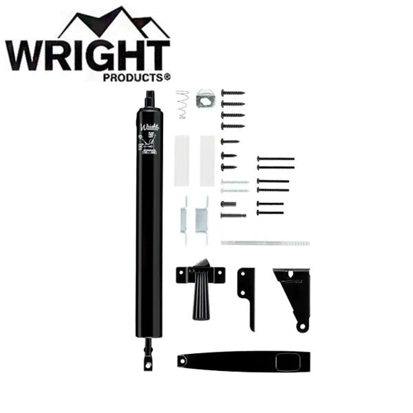Wright - V1033 - Closer Latch Combo Kit - 90° Opening - Screen / Storm Doors - Optional Finish