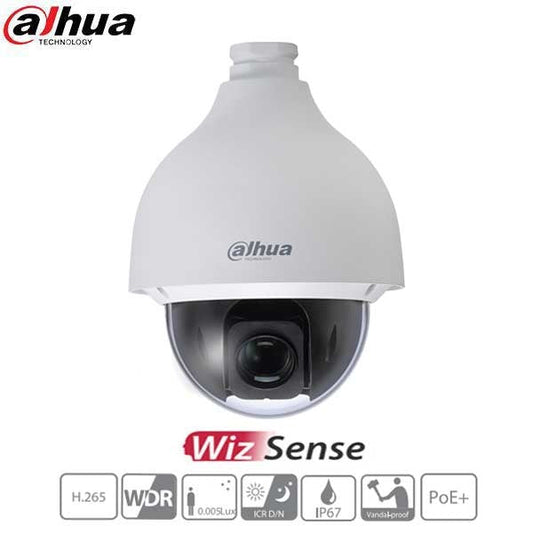 Dahua / IP / 4MP / PTZ Camera / Analytics+ / 32x Zoom / 4.9-156mm Lens / WDR / IP67 / IK10 / DH-50432XANR