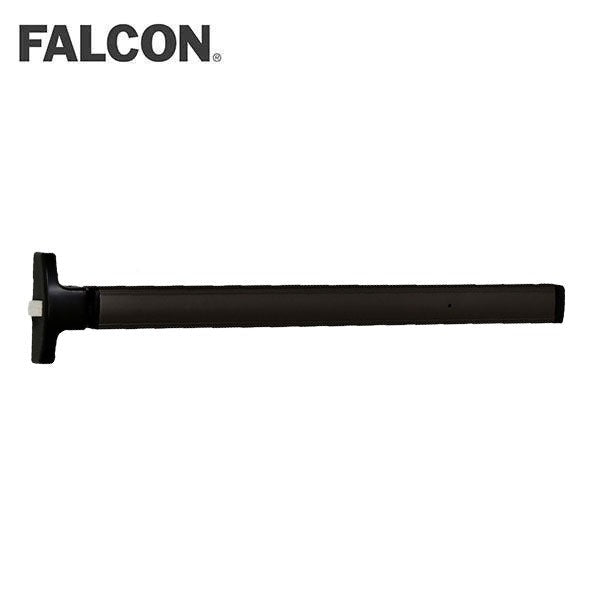 Falcon - 1790 - Rim Type Pushpad Exit Device - 36" - Exit Only - 313 - Dark Bronze Anodized Aluminum Clear