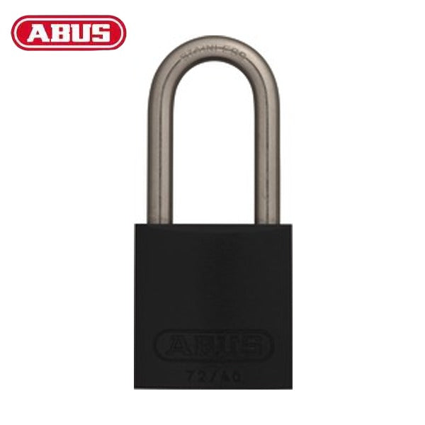 Abus - 09182 - Padlock Aluminum 72/40Hb40 - 1-1/2" Shackle - Optional Keying - Optional Finish - 6 Pack