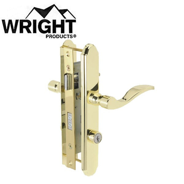 Wright - VMT115 - Keyed Serenade Mortise Latch - 1 1/8 in" to 2 in" Thick Doors- Optional Finish