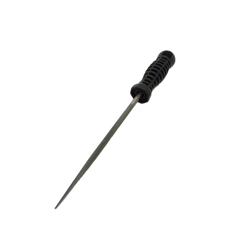6" Round Impressioning File Cut with Handle - Cut #2 (MK712) (LOCK MONKEY)