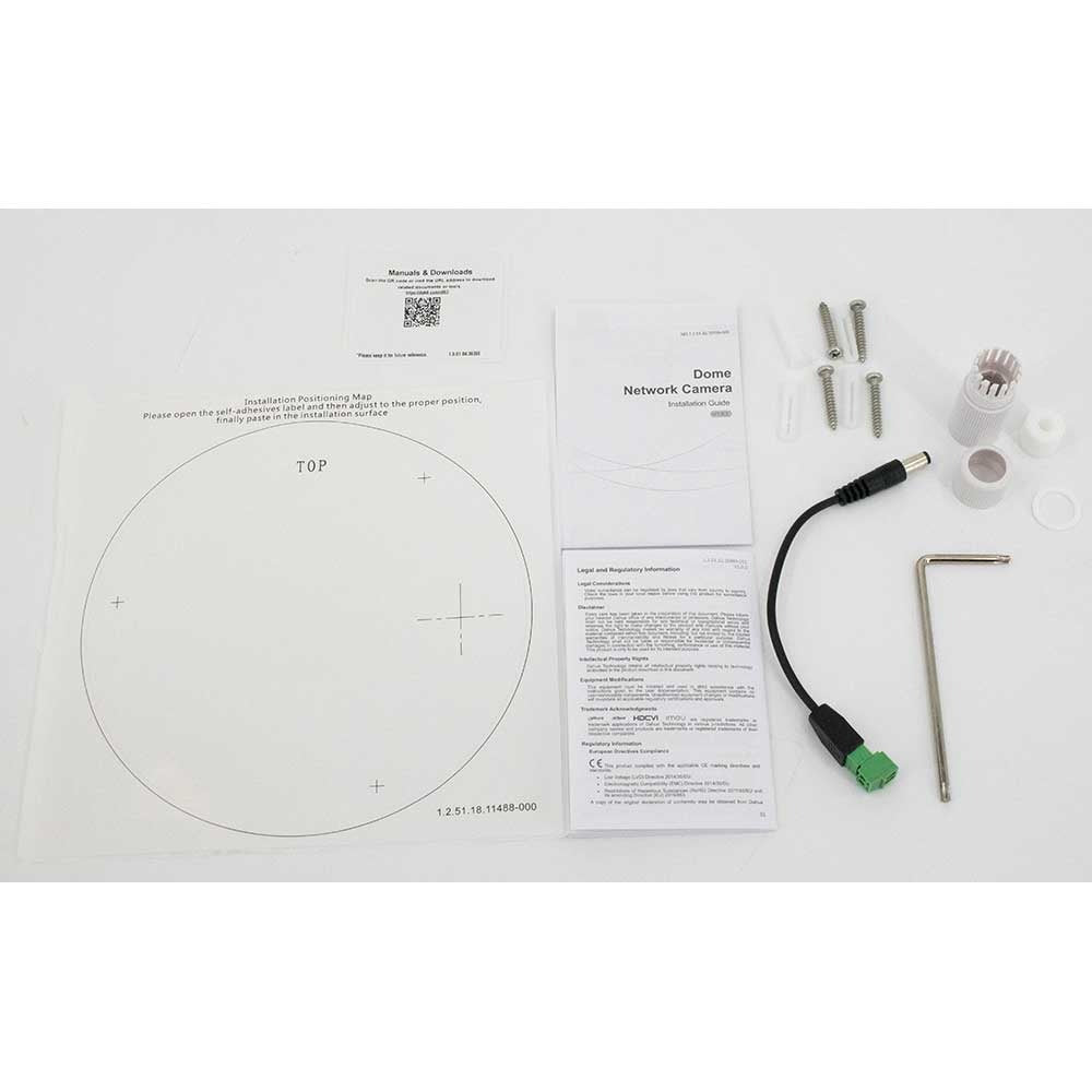 Dahua / IP / 8MP / Dome Camera / Motorized Varifocal / 2.7-12mm Lens / Outdoor / WDR / IP67 / IK10 / 50m IR / ePoE / 5 Year Warranty / DH-N85DL6Z