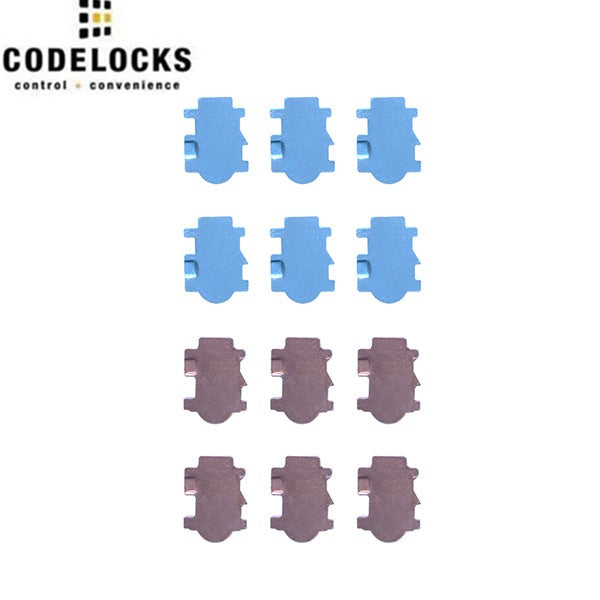 CodeLocks - TP - Electronic and Mechanical Locks - Tumblers - Optional Model (Pack of 12)