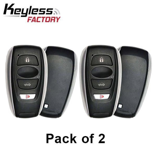 2 x 2017-2022 Subaru / 4-Button Smart Key / PN: 88835-FL03A / HYQ14AHK (AFTERMARKET) (Pack of 2)