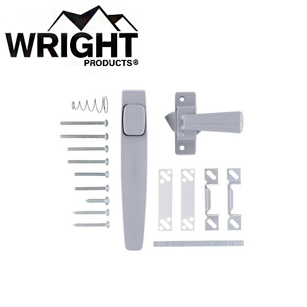 Wright - VF333 - Free Hanging Push Button Handle - Out Swinging - Wood / Metal Doors - Optional Finish