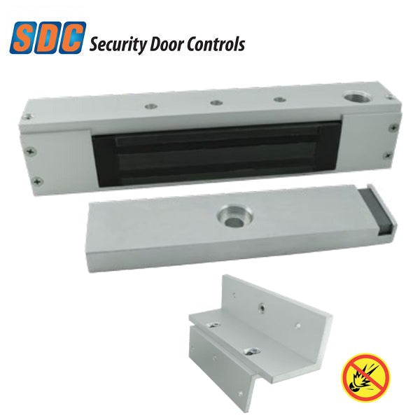 SDC - EP17624TJ - Explosion-Proof Electromagnetic Lock - Single - Top Conduit - 600lbs