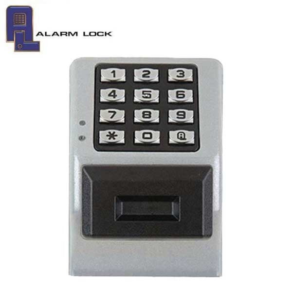 Alarm Lock Trilogy - NETPDK - Networked Wireless Proximity Keypad - 5000 Users - 35K Trail - Satin Chrome