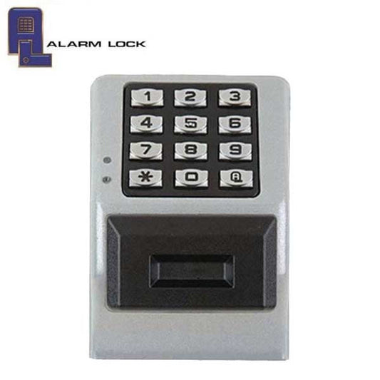 Alarm Lock Trilogy - NETPDK - Networked Wireless Proximity Keypad - 5000 Users - 35K Trail - Satin Chrome