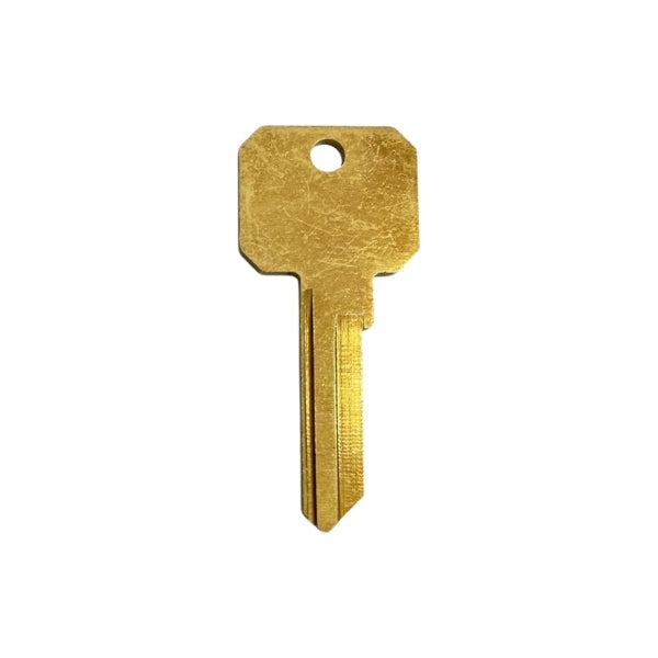 Ilco - NB-WR3 Key Blank - Neuter Bow - Brass Finish