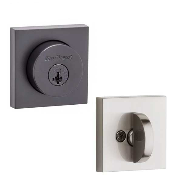 Kwikset - 158MIL - Milan Deadbolt - Single Cylinder - Optional Rose - Optional Finish - SmartKey Technology - Grade 2