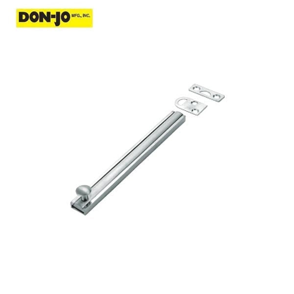 Don-Jo - SB 6 - Slide Bolt - 6" Length - 5/8" Width - Optional Finish