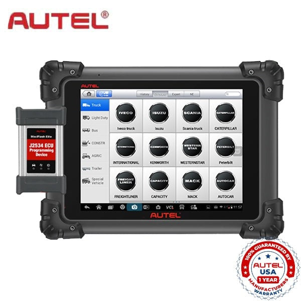 Autel - MaxiSys - MS908CV - OBD2 Heavy Duty Diagnostic Scanner - J2534 ECU Programming Device