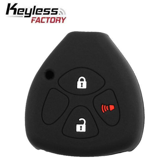 2005-2014 Toyota / 3-Button Remote Head Key Silicone Cover / TR47 / HYQ12BBY (AFTERMARKET)