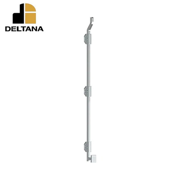 Deltana - 26" Modern Offset Surface Bolt - Heavy Duty - Solid Brass - Optional Finish